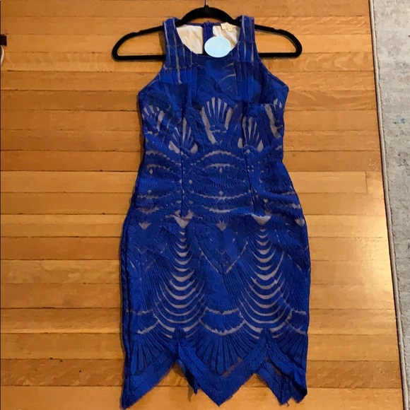 Vici Dresses & Skirts - Vici blue lace dress